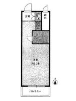 アルテール池袋 間取り図