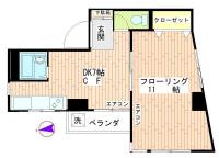 フリーデンカナメ 間取り図