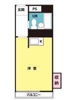 シャトレー東池袋 間取り図