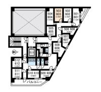 トウセン池袋ビル 間取り図