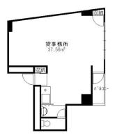 東カングランドマンションキャッスル池袋 間取り図
