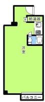 クレール東池袋 間取り図