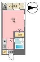エリゼー池袋 間取り図