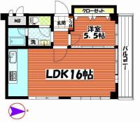PISO池袋 間取り図