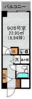 ライオンズステーションプラザ大塚第2 間取り図