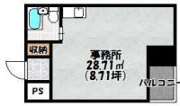 ルックハイツ池袋 A棟 間取り図