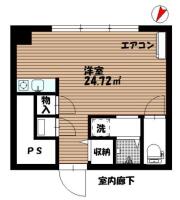 コーポ高砂 間取り図