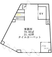 明治通りコバヤシビル 間取り図