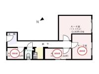 南池袋2丁目事務所 間取り図