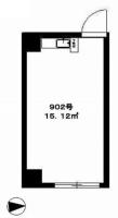 ビックオフィスプラザ池袋 間取り図