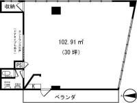 第二平ビル 間取り図