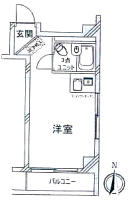 ブラッシュメゾン池袋 間取り図