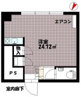 コーポ高砂 間取り図