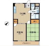 パレス南池袋 間取り図