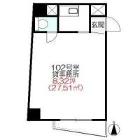 大塚野崎ビル 間取り図