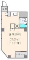 岡埜ビル 間取り図