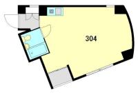 エスパス駒込駅前 間取り図