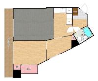 池袋クラウンハイツ 間取り図