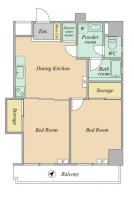 サンハイツ東池袋 間取り図