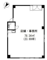 岸ビル 間取り図