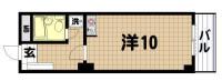 白鳥ハイツ 間取り図