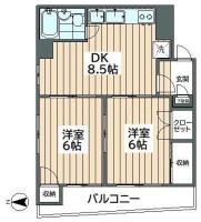 メゾンドールアム 間取り図