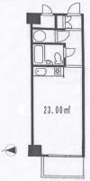 池袋アビタシオン 間取り図