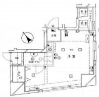 イーグル巣鴨 間取り図