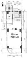 ウエルサイドビル 間取り図