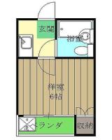 パレス池袋 間取り図