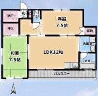 さくらレジデンスA 間取り図