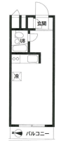 ビジネスヴィップ池袋 間取り図