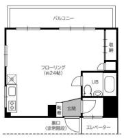 バッカス大塚 間取り図