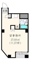 岡埜ビル 間取り図