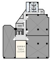 ジブラルタ生命池袋ビル 間取り図