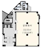 ジブラルタ生命池袋ビル 間取り図