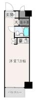 池袋アビタシオン 間取り図
