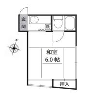 コーポ五月 間取り図