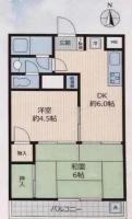 ワコー高田馬場マンション 間取り図