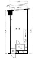 ビスハイム池袋 間取り図