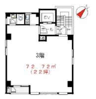 南大塚三丁目事務所 間取り図