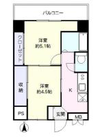 第22宮庭マンション 間取り図