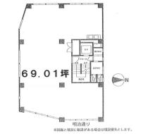 新宿オミビル 間取り図