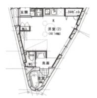 ノジィー新宿 間取り図