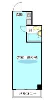 高田馬場ダイカンプラザ 間取り図
