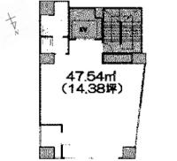 西新宿水間ビル 間取り図
