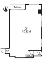 成子坂ハイツ 間取り図