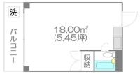 坂田ハイツ 間取り図