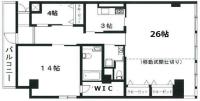 外苑マンション 間取り図