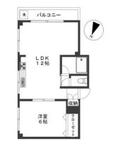 ダイヤエステーツ代々木 間取り図